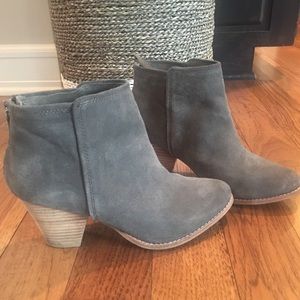 Splendid Grey Suede Bootie